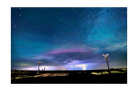 THUNDERSTORM AND NORTHERN LIGHTS | KANSAS