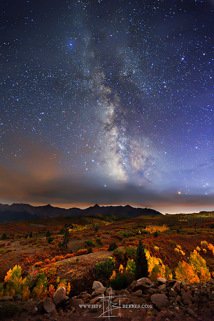 COLORADO COLORS AND THE MILKY WAY