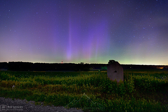NORTHERN LIGHTS OVER PENNSYLVANIA