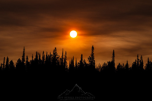 WILDFIRE SUNRISE | GRAND TETON