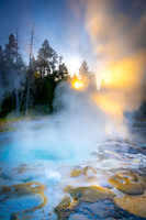 STEAMY SUNRISE | YELLOWSTONE