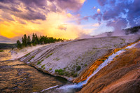 FIRE HOLE RIVER SUNSET | YELLOWSTONE