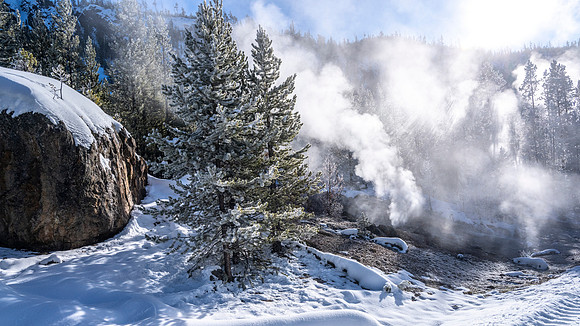 YELLOWSTONE IN WINTER