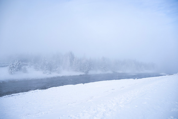 YELLOWSTONE IN WINTER