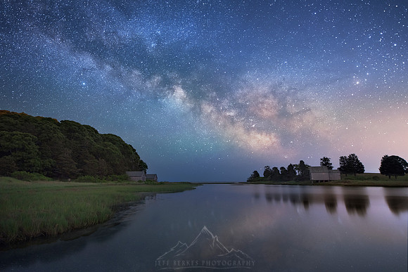 CAPE COD NATIONAL SEASHORE AT NIGHT