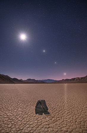 PLANETARY ALIGNMENT OVER THE RACETRACK PLAYA | DEC 2021