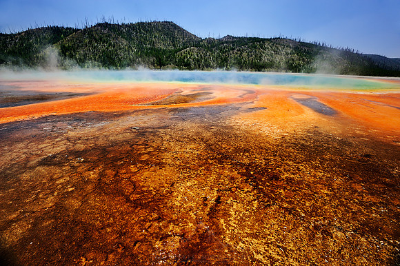 GRAND PRISMATIC HOTSPRING