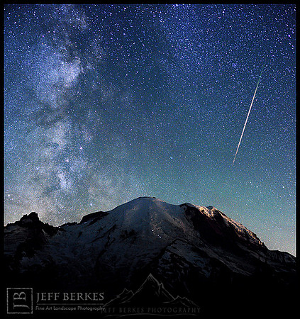 RAINIER BY NIGHT