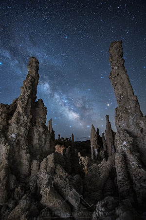 TUFAS UNDER THE MILKY WAY