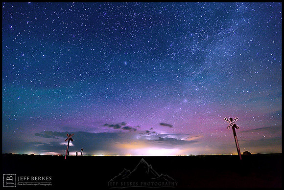 SEVERE STORM AND THE NORTHERN LIGHTS