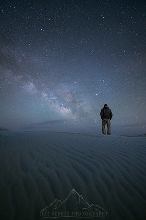 SELF PORTRAIT UNDEER THE MILKY WAY