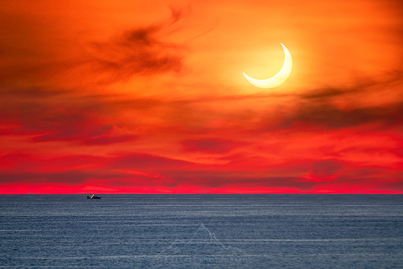 JUNE 2021 SOLAR ECLIPSE| in camera multiple exposure