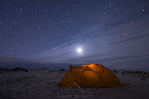 GEMINID METEOR SHOWER 2017 & TENT