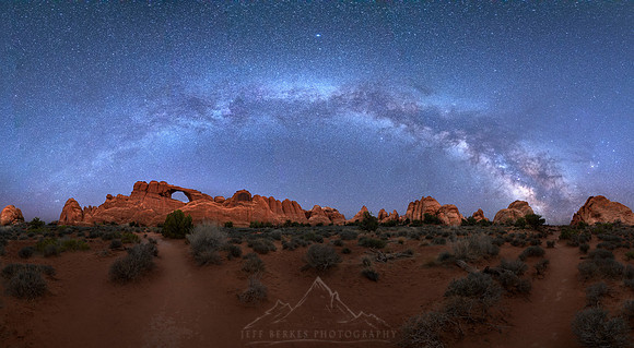 MOONLIT MILKY WAY PANO
