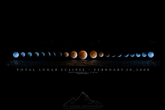 TOTAL LUNAR ECLIPSE PANORAMIC