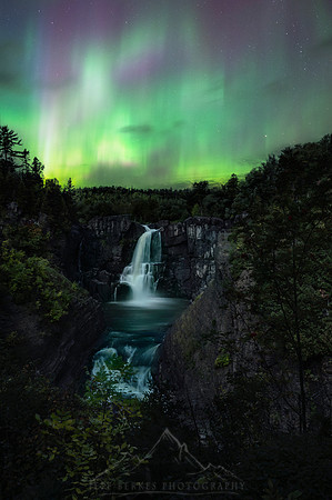 WATERFALLS AND AURORAS
