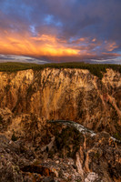 RAINBOW OVER THE YELLOWSTONE GRAND CANYON | AUGUST 2023