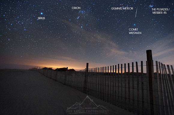 COMET WIRTENAN 2018 MAP