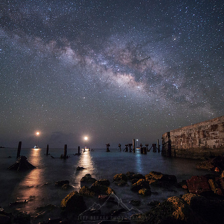 MILKY WAY AND BOATS