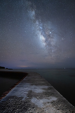 NIGHT WALK AT FORT JEFFERSON