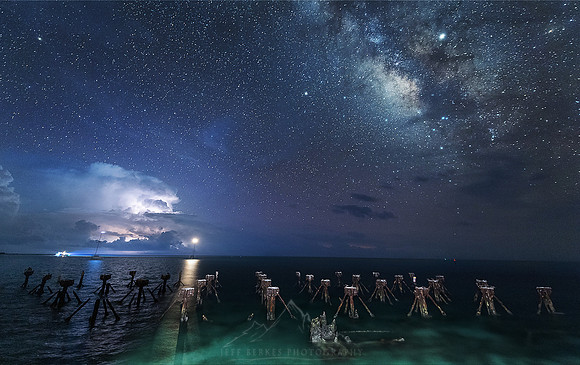 DRY TORTUGAS MILKY WAY STORM