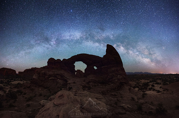 ARCHES MILKY WAY PANORAMA
