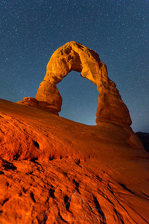 DELICATE ARCH AND STARS