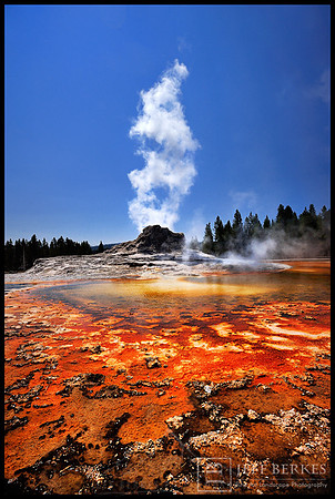 CASTLE GEYSER - YELLOWSTONE