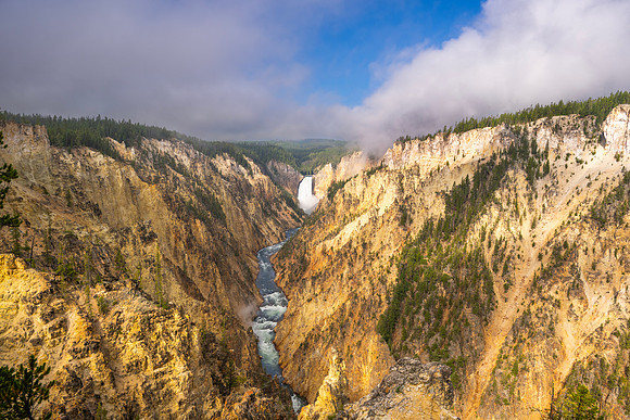YELLOWSTONE FALLS | AUGUST 2023