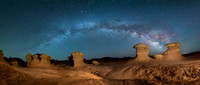 GOBLIN VALLEY MILKY WAY PANORAMA