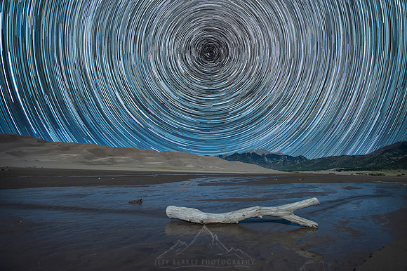 GREAT SAND DUNES STARTRAIL
