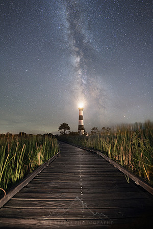 BODIE ISLAND LIGHTHOUSE MILKY WAY