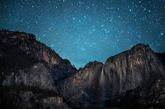 UPPER FALLS UNDER STARLIGHT