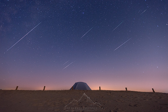 PERSEID METEOR SHOWER 2020 | COMPOSITE