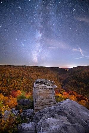 LINDY POINT MILKY WAY | WEST VIRGINIA