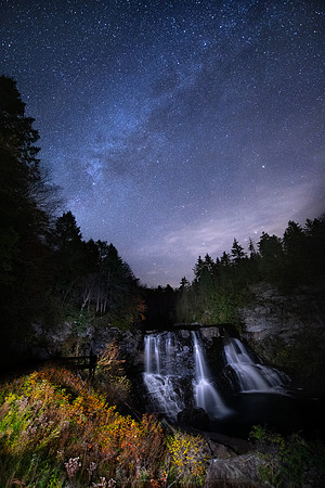 WEST VIRGINIA MILKY WAY WATERFALL
