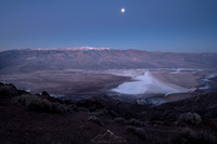 DEATH VALLEY MOONSET