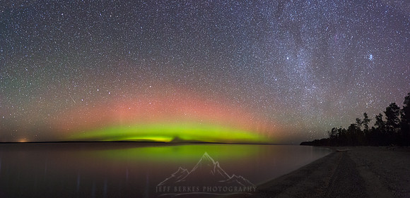 AURORA PANO | LAKE MICHIGAN
