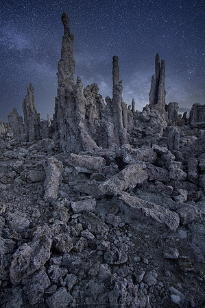 TUFA TOWERS AT NIGHT