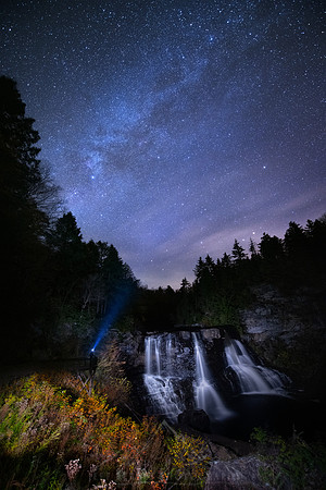 WEST VIRGINIA AT NIGHT