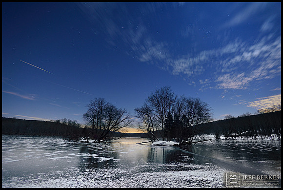 GEMINID OVER HOPEWELL LAKE