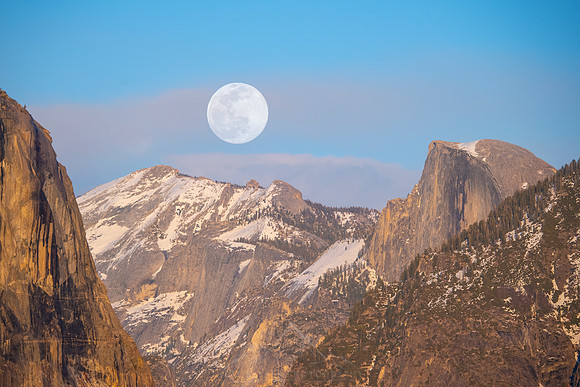 FULL SNOW MOON | YOSEMITE NP | FEBRUARY 2022