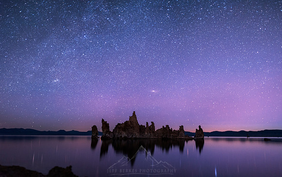 ANDROMEDA AT TWILIGHT  | MONO LAKE CALIFORNIA