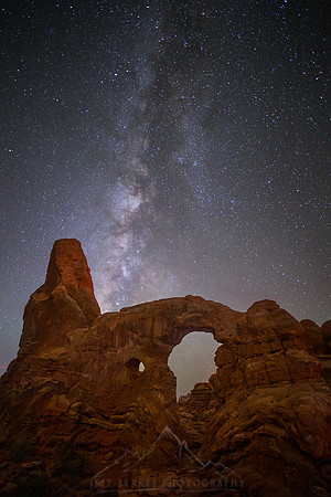 TURRET ARCH AND THE MILKY WAY