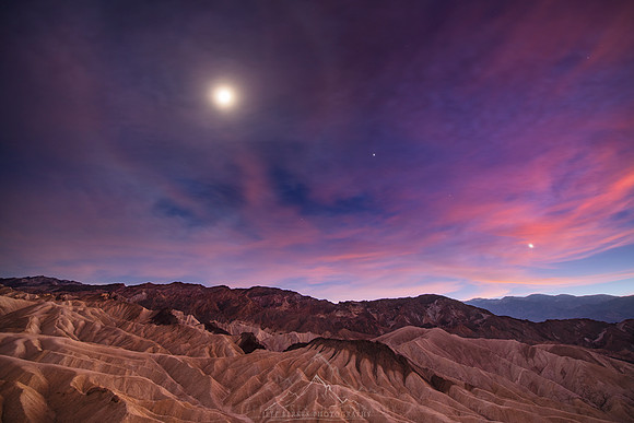 DEATH VALLEY MOON HALO | DECEMBER 2021