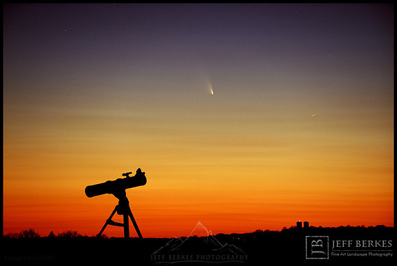 Comet Pan-Starrs and Telescope March 14th, 2013